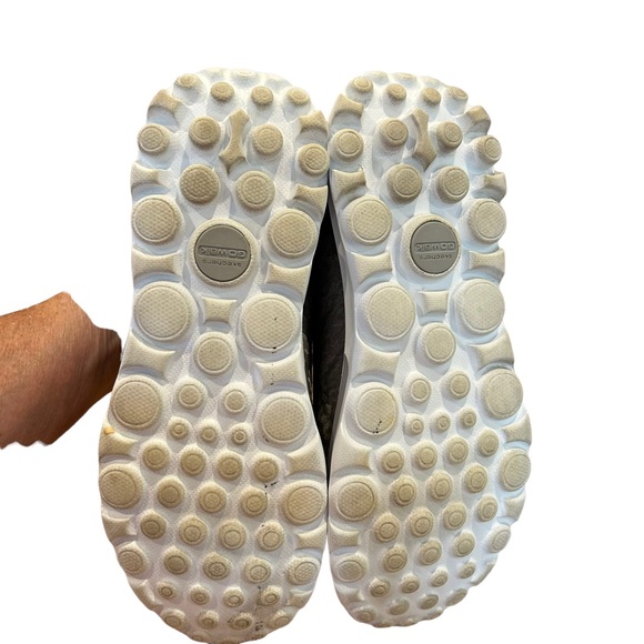 Skechers Go Walker Silver Gray Safari Memory Foam Slip-on Sneakers Flats 8 - Picture 4 of 10